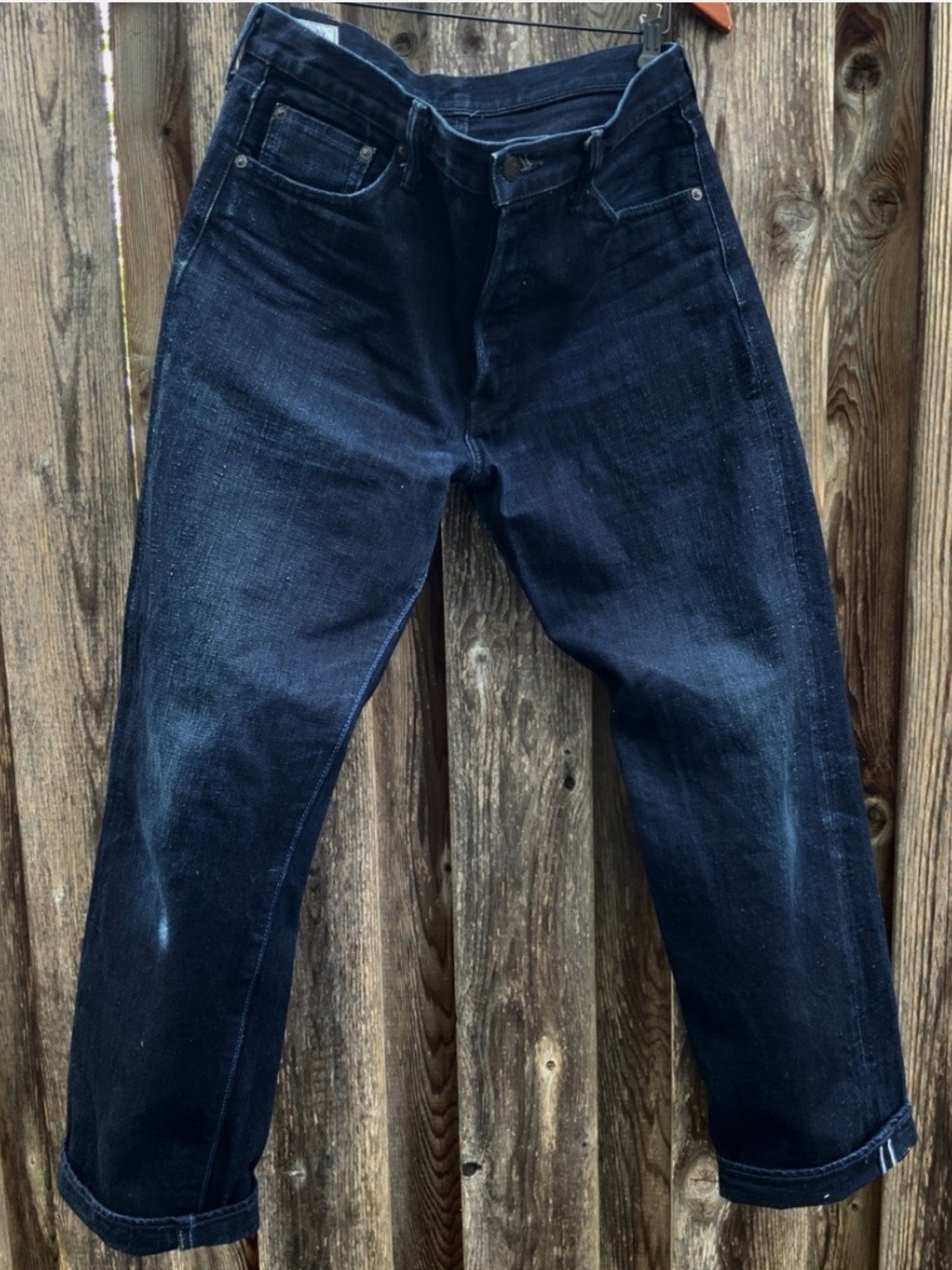 Tanuki Selvedge Denim Jeans, IDxID, Double Indigo Regular Straight, Made in JP